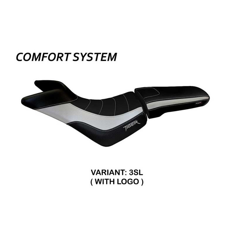 HOUSSE DE SELLE COMPATIBLE TRIUMPH TIGER 800/800 XC (10-20) MODÈLE PADOVA