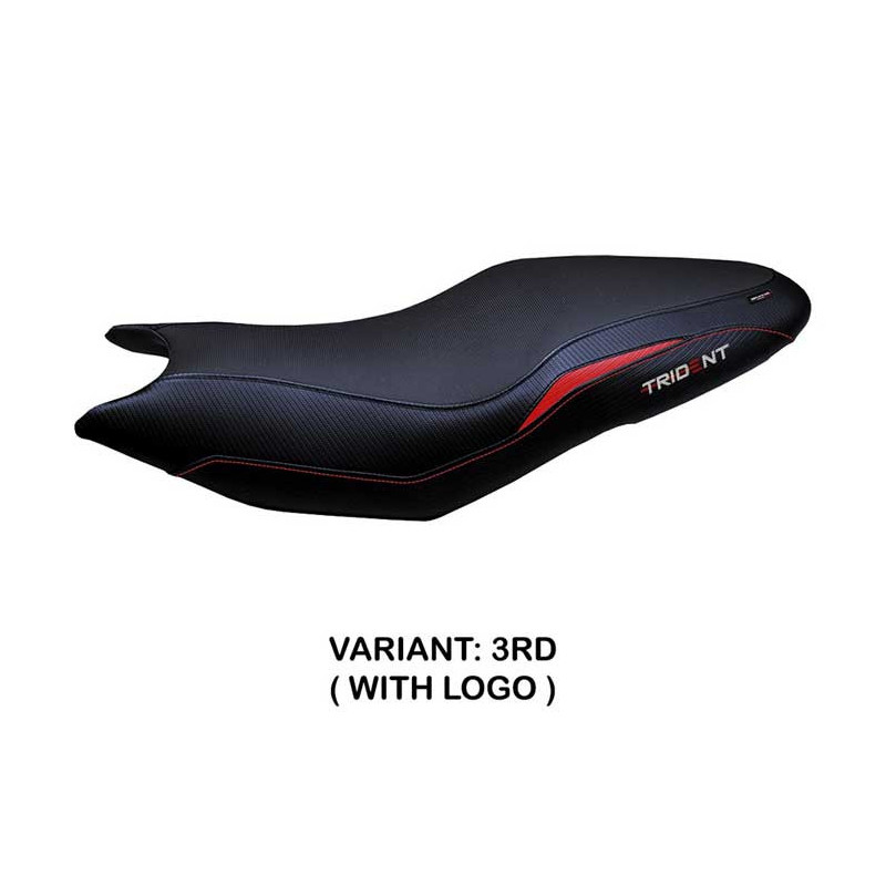 HOUSSE DE SELLE COMPATIBLE  TRIUMPH TRIDENT 660 (21-22) MODÈLE GINES