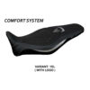 HOUSSE DE SELLE COMPATIBLE YAMAHA MT-09 (21-22) MODÈLE ATOS CONFORT, BLEU, AVEC