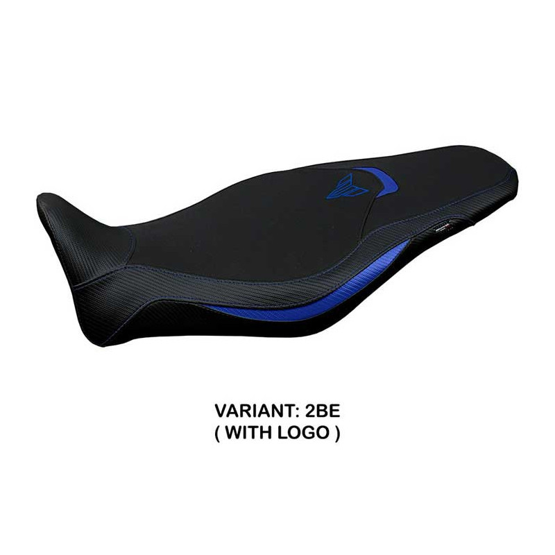 HOUSSE DE SELLE COMPATIBLE YAMAHA MT-09 (21-22) MODÈLE ATOS CONFORT, BLEU, AVEC