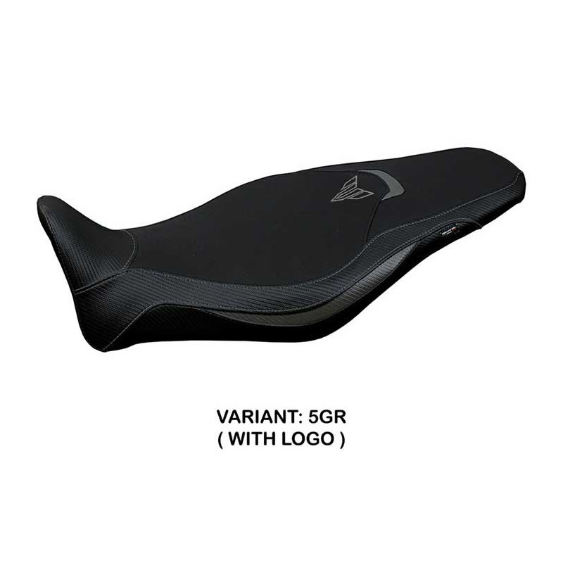HOUSSE DE SELLE COMPATIBLE YAMAHA MT-09 (21-22) MODÈLE ATOS CONFORT, BLEU, AVEC