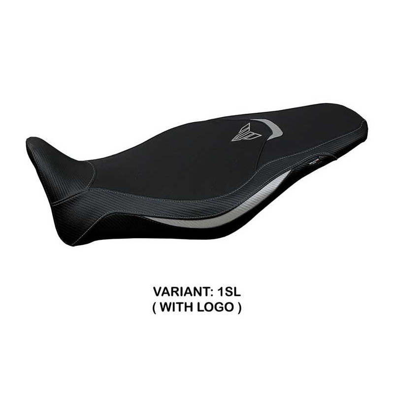 HOUSSE DE SELLE COMPATIBLE YAMAHA MT-09 (21-22) MODÈLE ATOS CONFORT, BLEU, AVEC