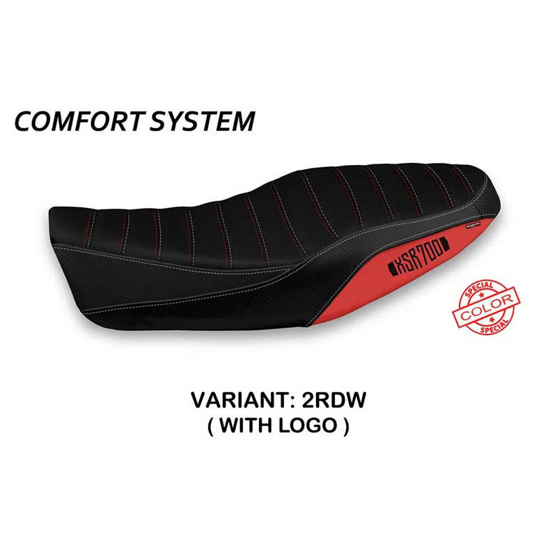 HOUSSE DE SELLE COMPATIBLE YAMAHA XSR 700 (16-20) MODÈLE DAGDA SPECIAL COLOR