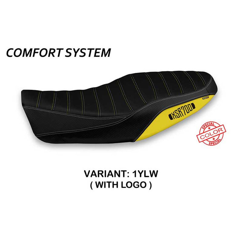 HOUSSE DE SELLE COMPATIBLE YAMAHA XSR 700 (16-20) MODÈLE DAGDA SPECIAL COLOR
