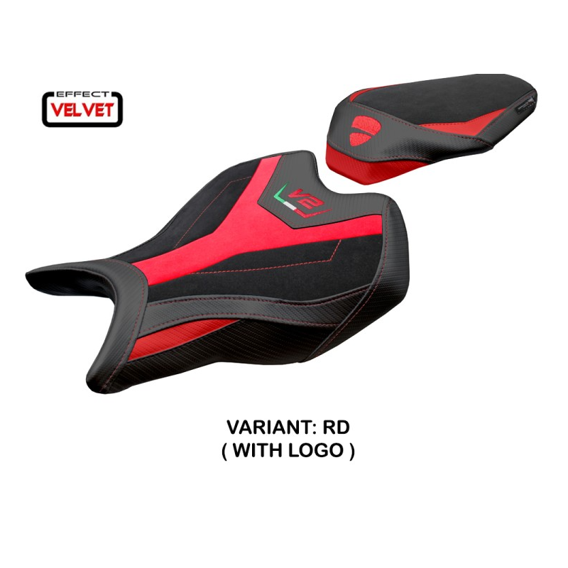Housse de selle Ducati Panigale V2 2025 mod Asia Velvet