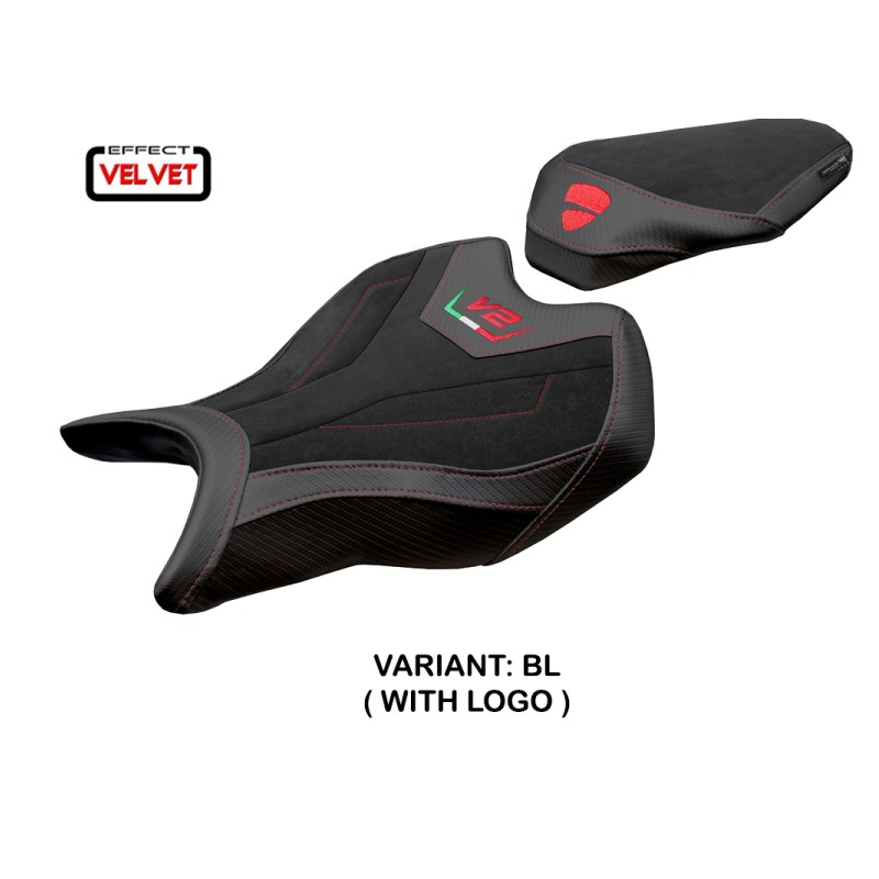 Housse de selle Ducati Panigale V2 2025 mod Asia Velvet
