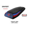 HOUSSE DE SELLE PASSAGER COMPATIBLE BMW M 1000 R 22-23 MODÈLE TAYMA VELVET