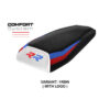 HOUSSE DE SELLE PASSAGER COMPATIBLE BMW M 1000 RR 22-23 MODÈLE DRESDA