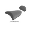 HOUSSE DE SELLE PASSAGER DE 22 CM COMPATIBLE DUCATI X DIAVEL (16-22) MODÈLE SAFA