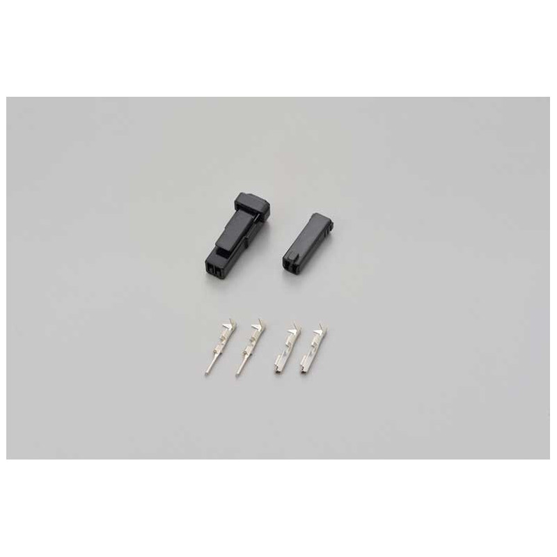 JEU DE PRISE 2 BROCHES NOIR CLIGNOTANTS SUZUKI
