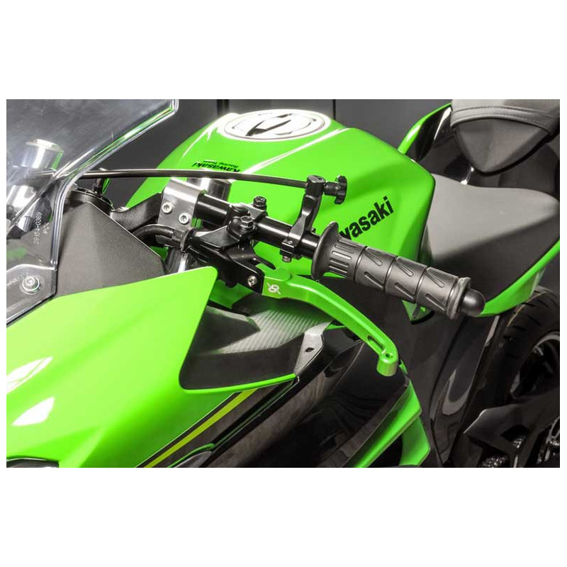 KAWASAKI NINJA 250 / 300 / 400 R LEVIER D EMBRAYAGE REPLIABLE ALU TAILLE MASSE B