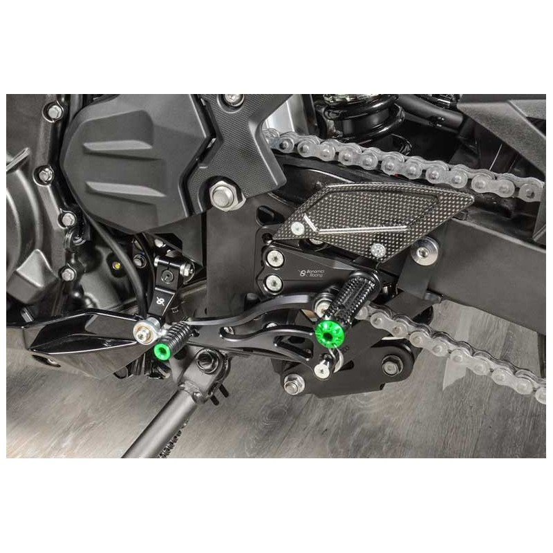 KAWASAKI NINJA 250R-300R COMMANDES RECULEES VITESSES NORMALES