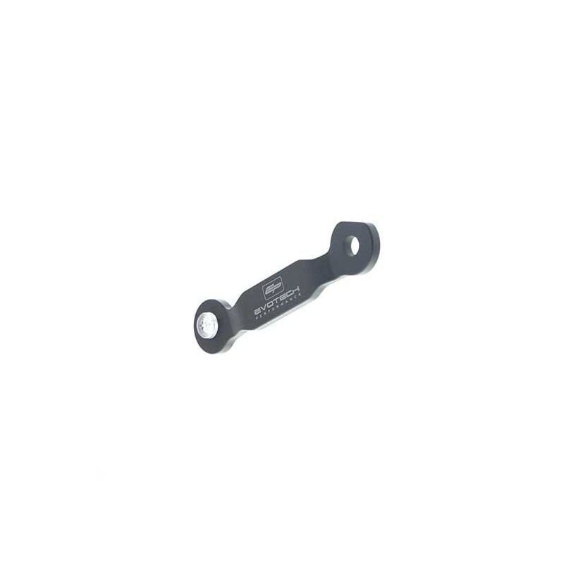 KAWASAKI PLAQUE CACHE FIXATION REPOSE PIED PASSAGER EVOTECH PERFORMANCE