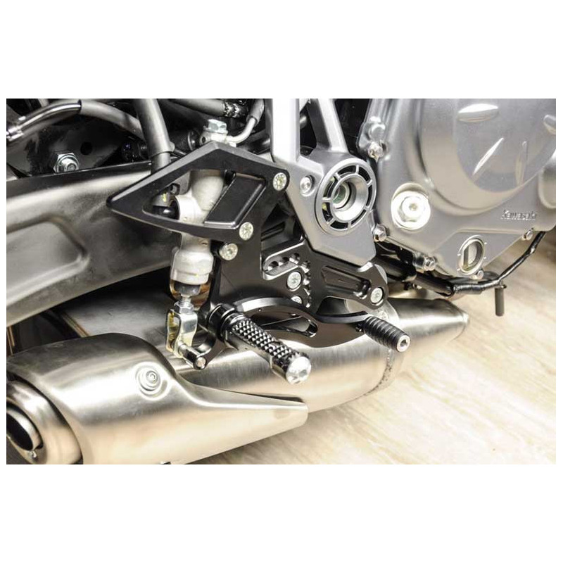 KAWASAKI Z 650 COMMANDES RECULEES INVERSEES OU NON