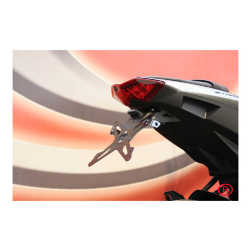 KAWASAKI Z1000/SX SUPPORT DE PLAQUE REGLABLE