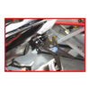 KAWASAKI Z750/Z1000 SUPPORT DE PLAQUE REGLABLE