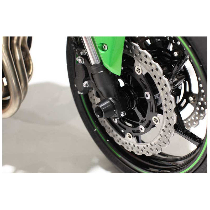 KAWASAKI Z900 ROULETTES DE PROTECTION ROUE AVANT EVOTECH