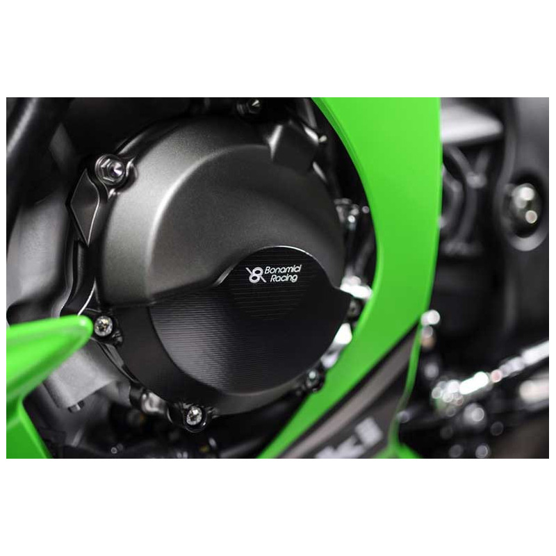 KAWASAKI ZX10R KIT PROTECTION CARTER COTE GAUCHE ET DROIT ALU TAILLE MASSE BONAM