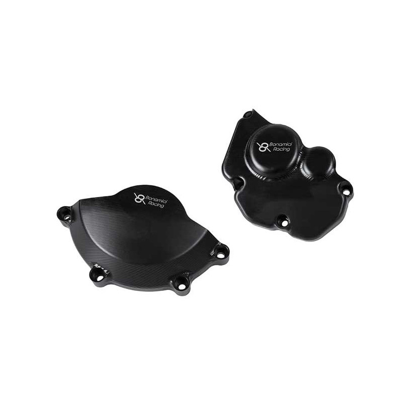 KAWASAKI ZX10R KIT PROTECTION CARTER COTE GAUCHE ET DROIT ALU TAILLE MASSE BONAM