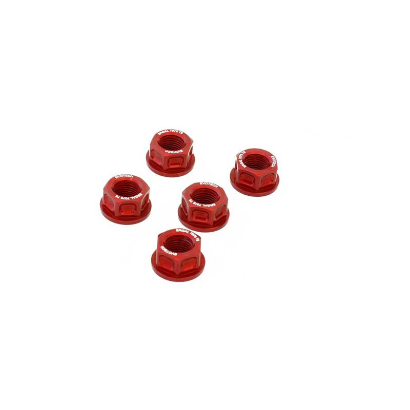 KIT 5 ECROUS DE COURONNE M10X125