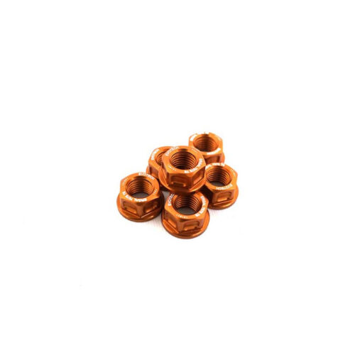 KIT 6 ECROUS DE COURONNE M10x1 DUCATI 955