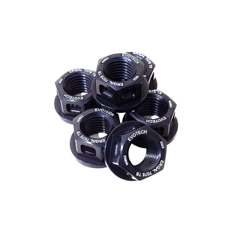 KIT 6 ECROUS DE COURONNE M12X150