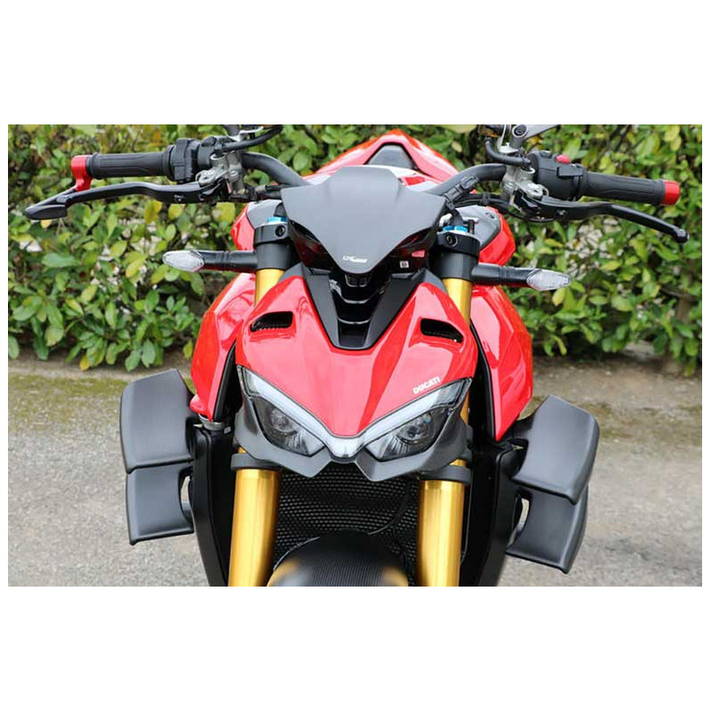 Kit Ailerons Carbone Mat CNC Racing Ducati Streetfignter V4 et V2
