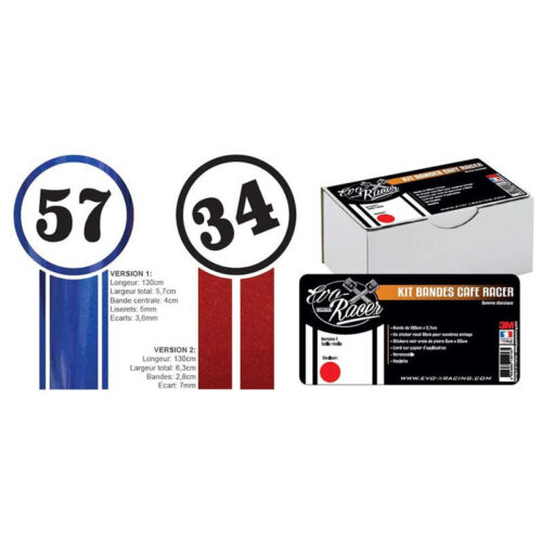 Kit bandes café racer CLASSIQUE