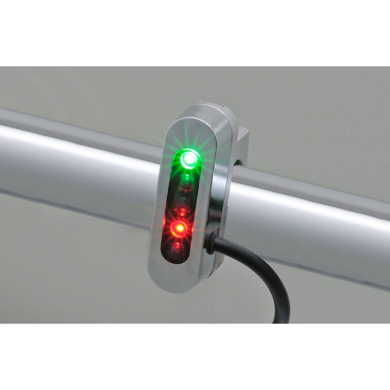 Kit boitier Alpha chrome 5 diodes Kit boitier Alpha chrome 5 diodes