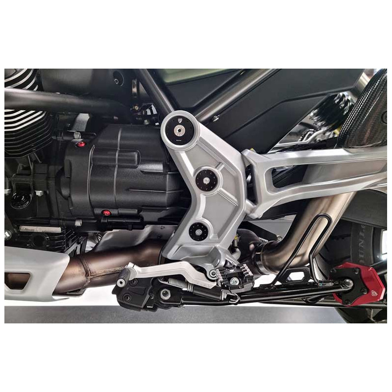 KIT BOUCHONS DE CADRE CNC RACING MOTO GUZZI V85 TT
