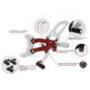 kit-commande-reculees-rps-edition-limitee-team-pramac KIT COMMANDE RECULEES RPS EDITION LIMITEE TEAM PRAMAC