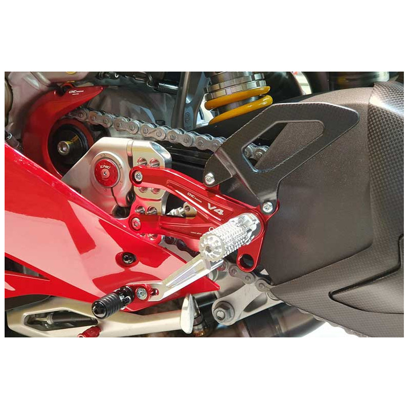KIT COMMANDE RECULEES RPS EDITION LIMITEE TEAM PRAMAC PANIGALE V4R