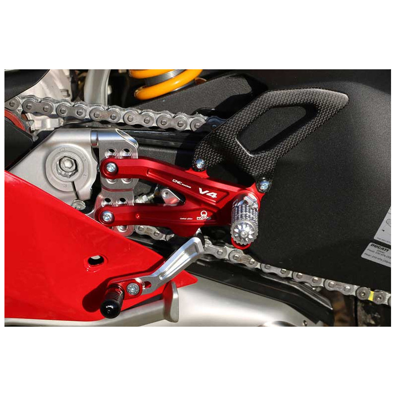 KIT COMMANDE RECULEES RPS EDITION LIMITEE TEAM PRAMAC PANIGALE V4R