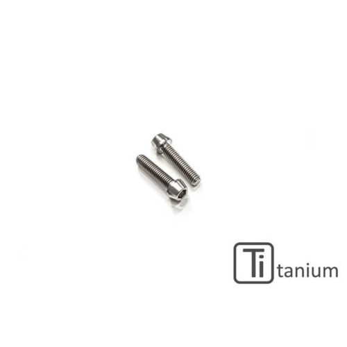 Kit de 2 vis d'embout de guidon M6x30 - Titane