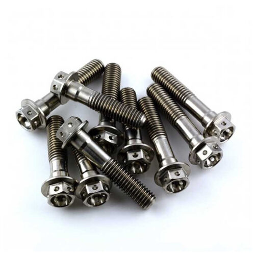 Kit de 4 vis de fourche Racebolt prépercé en inox Aprilia RSV4 1100 2019 - 2023