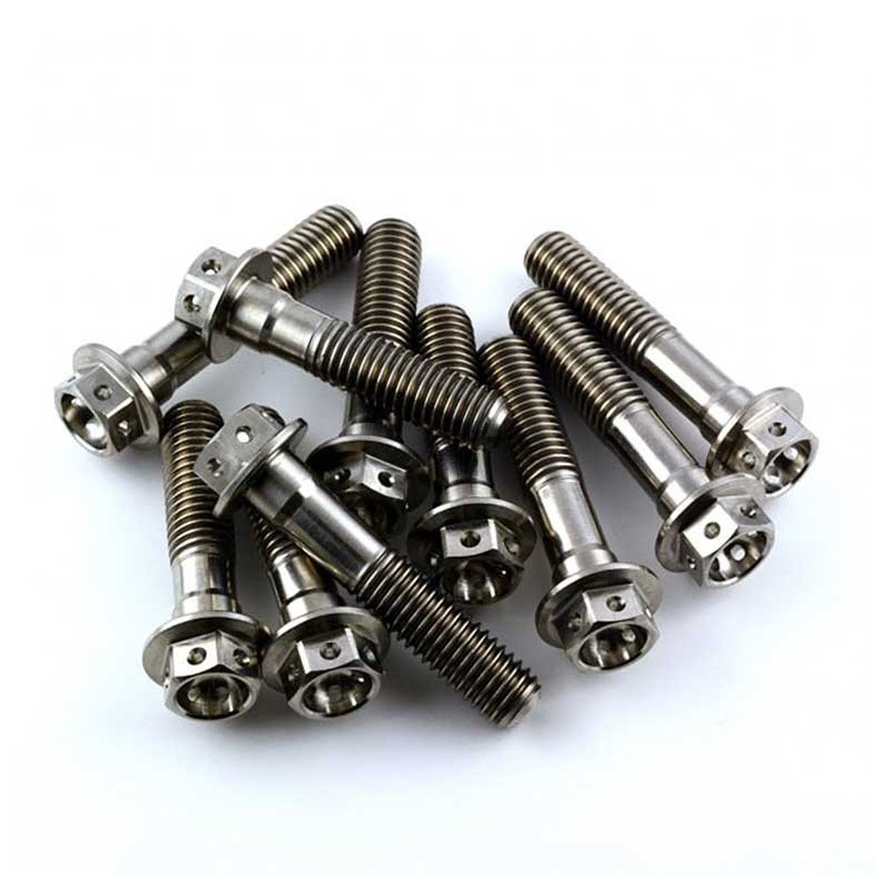 Kit de 4 vis de fourche Racebolt prépercé en inox Aprilia RSV4 1100 2019 - 2023