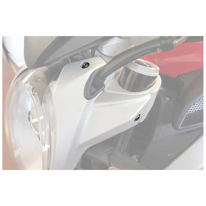 Kit de 4 vis pour support de phare CNC RACING - Titane