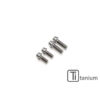 Kit de 4 vis pour support de phare CNC RACING - Titane
