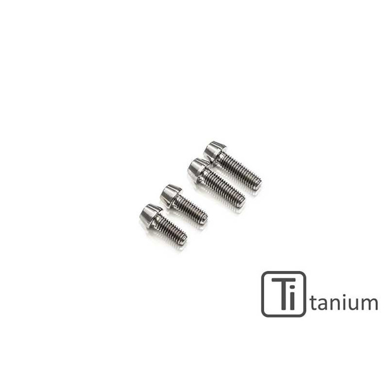 Kit de 4 vis pour support de phare CNC RACING - Titane