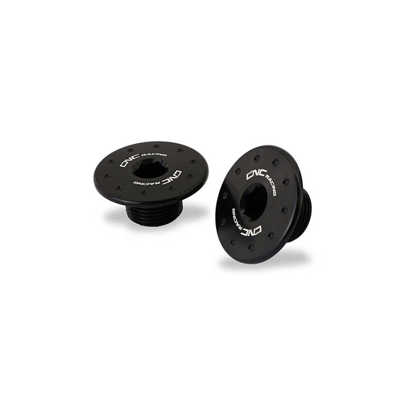Kit de bouchon centraux pour platine reposes pieds avan OEM Ducati