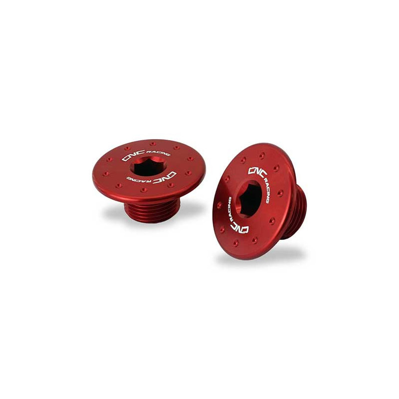Kit de bouchon centraux pour platine reposes pieds avan OEM Ducati