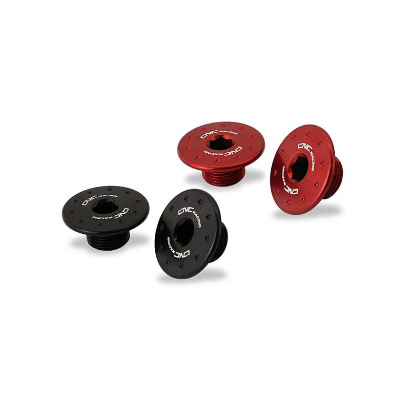 Kit de bouchon centraux pour platine reposes pieds avan OEM Ducati