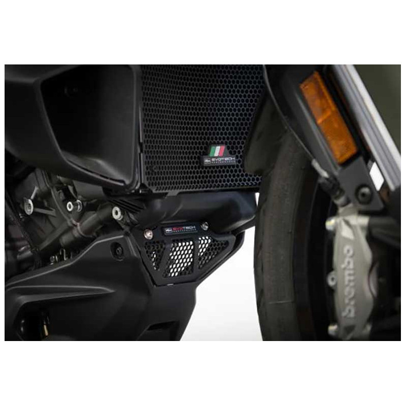 KIT DE PROTECTION DE RADIATEUR ET DE MOTEUR CENTRAL EVOTECH – DUCATI MULTISTRADA