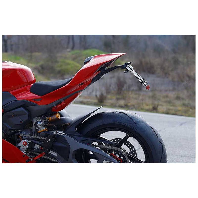 KIT DE SUPPORT DE PLAQUE D’IMMATRICULATION RÉGLABLE POUR DUCATI PANIGALE V4 2025