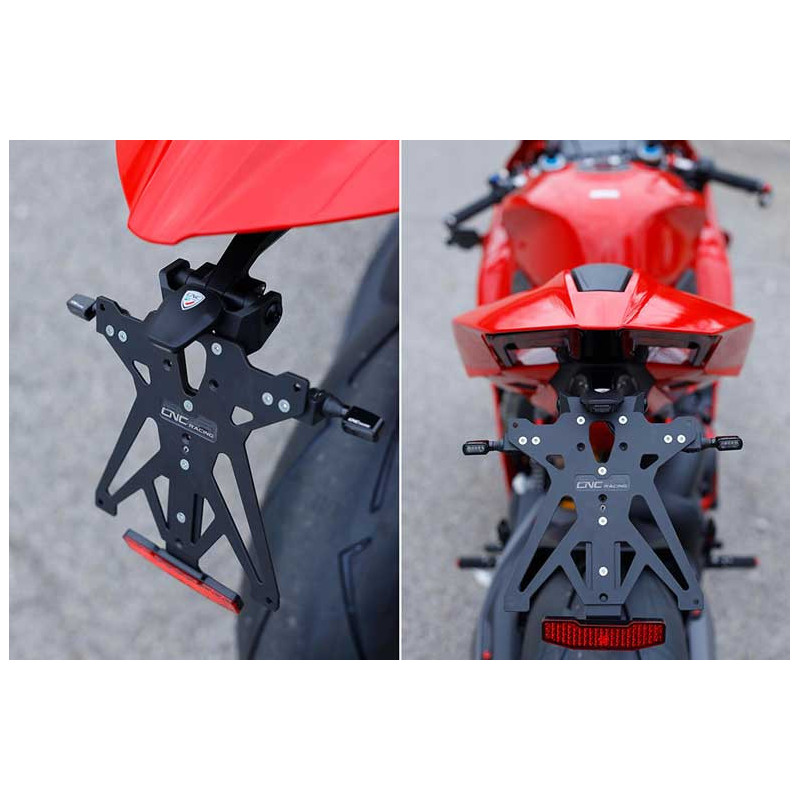KIT DE SUPPORT DE PLAQUE D’IMMATRICULATION RÉGLABLE POUR DUCATI PANIGALE V4 2025