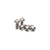 Kit de vis pour disque de frein avant M8x20 (5 pièces) - Titane. Kit de vis pour disque de frein avant M8x20 (5 pièces) - Titane.