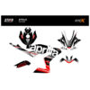 KIT DECO APRILIA RS 660 MODELE V1 GRIS