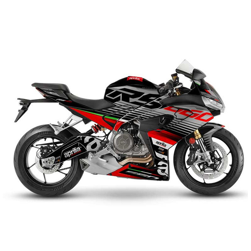 KIT DECO APRILIA RS 660 MODELE V2 GRIS
