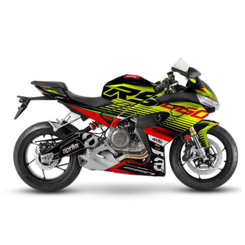 KIT DECO APRILIA RS 660 MODELE V2 JAUNE