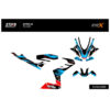KIT DECO APRILIA RS 660 MODELE V3 BLEU